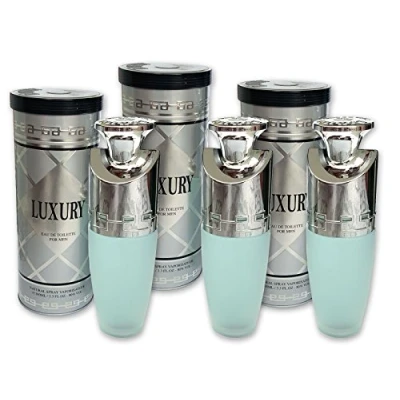 Abbildung von 3 STÜCK LUXURY SILBER FOR MEN EDT ZU JE 100 ml, NEW BRAND HERREN PARFUM, SILVER
