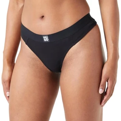 Abbildung von HUGO Thong String, Damen, Größe: Small, Black
