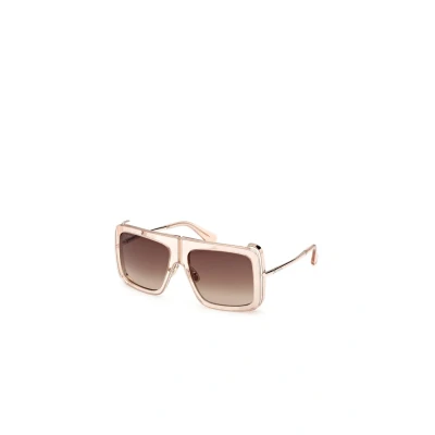 Abbildung von Max Mara JEAN Sonnenbrille, Damen, Größe: 57, Light brown