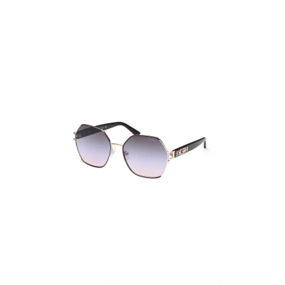 Abbildung von Guess Sonnenbrille, Damen, Größe: One Size, Nero viola sfumato specchiato