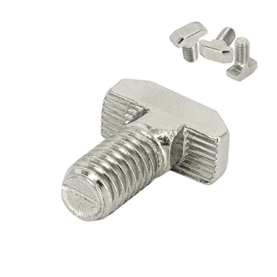 Abbildung von SCHMIDT systemprofile 50x Hammerschraube M8 16mm Nut 8 T Schraube mit Steg Befestigungsmaterial Aluprofil Zubehör