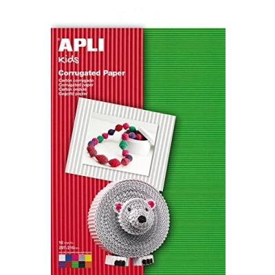 Abbildung von APLI 946042 10 Blatt Wellpappe, A4