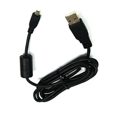 Abbildung von bg akku24 Ladekabel, Datenkabel, USB Kabel für Olympus VH 210, 520, VG 120, 130, 160, 170, VR 310, 320, 325, 330, 340, 350, 360, D 705, 710, 720, 745