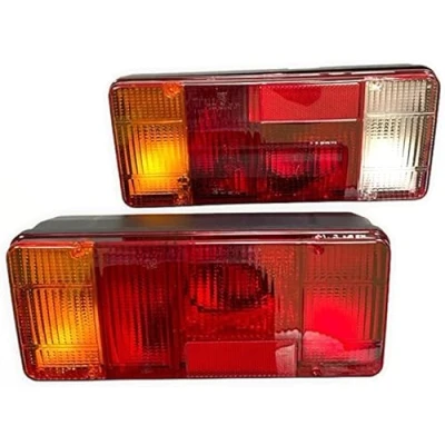 Abbildung von Rücklicht Heckleuchte Rückleuchte Satz Passedn Für LKW PKW Anhänger E prüf 12V/24V Pritsche, 500356782 500356783
