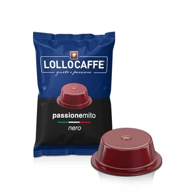 Abbildung von LOLLO CAFFÈ PASSIONEMIO NERO Box 100 A MODO MIO KOMPATIBLE KAPSELN 7.5g