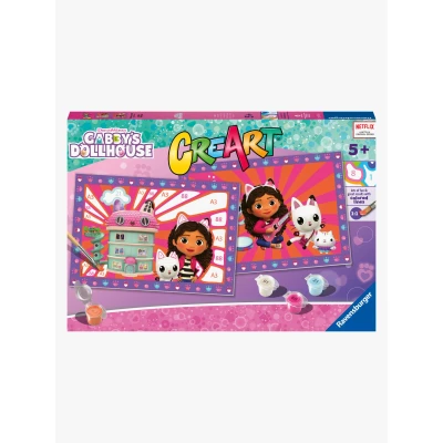 Abbildung von Ravensburger CreArt Gabby&#039;s Dollhouse Malset