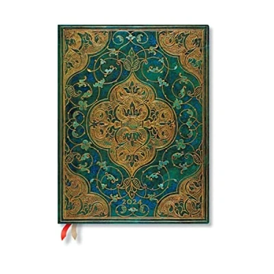 Abbildung von Turquoise Chronicles (Turquoise Chronicles) Ultra Vertical 12 month Dayplanner 2024 (Elastic Band Closure)