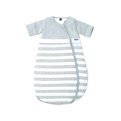 Abbildung von Gesslein 774086 Schlafsack Größe 130, Farbe 086, grau Streifen