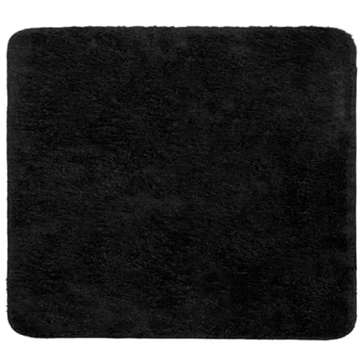 Abbildung von Brandsseller Badematte 50x50 cm Badteppich Badvorleger Badezimmerteppich Duschvorleger Schwarz