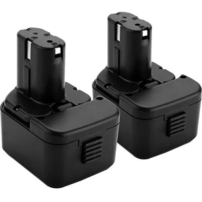 Abbildung von [2 Stück] Shentec 12V 3500mAh NI MH Ersatzkku für Hitachi Akku EB1212S EB1214L EB1214S EB1220BL EB1220HS EB1222HL EB1226HL EB1230HL
