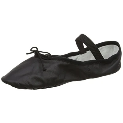 Abbildung von (S0209) Bloch Arise Leder Ballettschuh Schwarz EU 38 B UK Ad 5