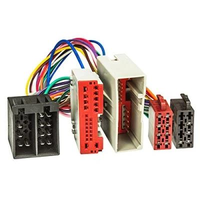 Abbildung von tomzz Audio T Kabel ISO passt für Ford Fiesta Fusion Landrover Freelander zur Eins KFZ Adapter