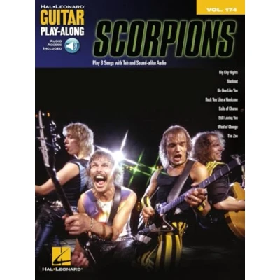 Abbildung von Guitar Play Along Volume 174: Scorpions: Noten, CD, für Gitarre (Guitar along, 174, Band 174)
