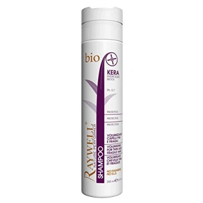 Abbildung von Volmizing For Thin and Fragile Shampoo Hair Bio Kera Raywell gegen brüchiges Haar 250 ml