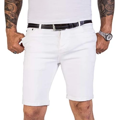 Abbildung von Rock Creek Jeansshorts Herren Shorts Denim Weiß RC 2205