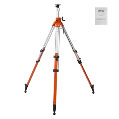 Abbildung von VEVOR Professional Stativ Baustativ für Laser &amp; Nivelliergeräte Alu 1145 2905mm