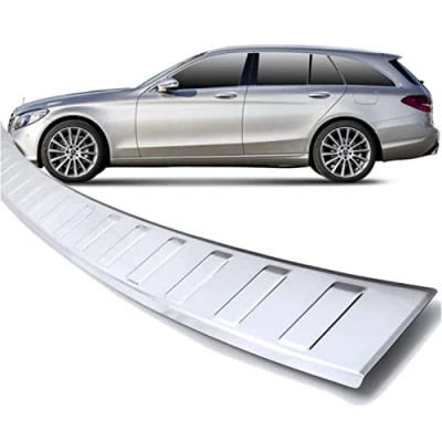 Abbildung von 1A059 Edelstahl Ladekantenschutz, Geeignet für C KLASSE W205 S205 T Model ab 2014, Chrom