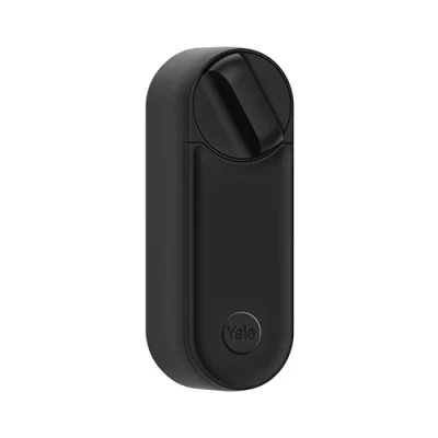 Abbildung von Yale DOORMAN Linus L2, Intelligentes Türschloss für EURO Schloss, schlüssellos, Schwarz, mit Bluetooth 5.3 und WI FI 2.4 5GHz. Android, iOS, Lithium Batterie