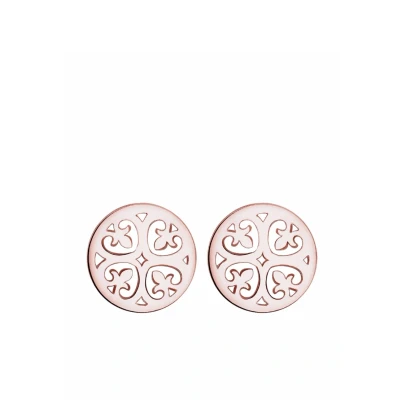 Abbildung von Elli Ornament Ohrringe rosegoldcoloured, Damen, Größe: One Size, Rosegold coloured