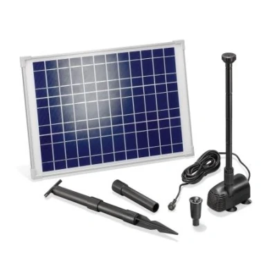 Abbildung von Esotec Solar Teichpumpe &quot;Water Splash&quot; 20W/1350l