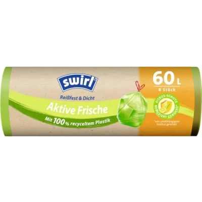 Abbildung von Swirl Müllsack Aktive Frische 216397 60l 8 Stück