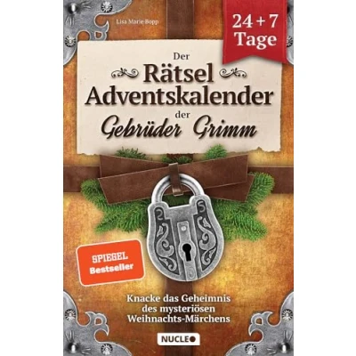 Abbildung von der Rätsel Adventskalender Gebrüder Grimm: Knacke das Geheimnis des mysteriösen Weihnachts Märchens 24 + 7 Tage voller Escape