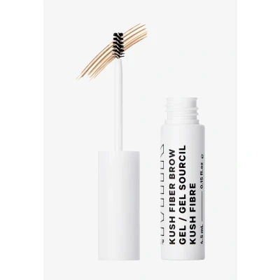 Abbildung von Milch Makeup KUSH Fiber Brauengel, Grind (Dunkelbraun) Verdickendes Brauengel Weicher, flexibler Halt Vegan, tierversuchsfrei