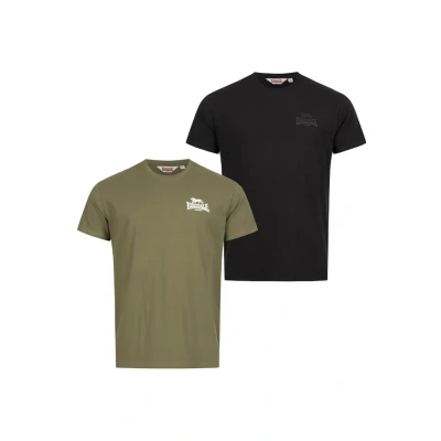 Abbildung von LONSDALE Herren T Shirt normale Passform Doppelpack BLAIRMORE