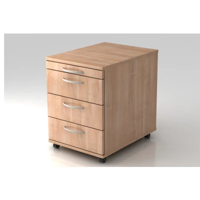 Abbildung von Hammerbacher Rollcontainer 1606 BO Nussbaum