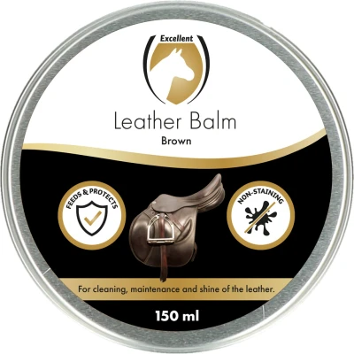 Abbildung von Excellent Leder &amp; Sattelbalsam 150 ml Braun