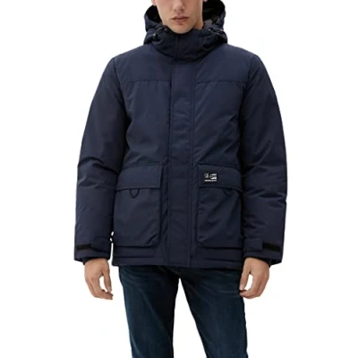 Abbildung von QS by s.Oliver MIT Steppdetail Winterjacke, Herren, Größe: Medium, Total eclipse