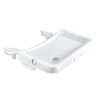 Abbildung von Hauck Hochstuhltablett &quot;Alpha Tray Tischaufsatz, weiß&quot;, für Hochstühle Alpha+ und Beta+