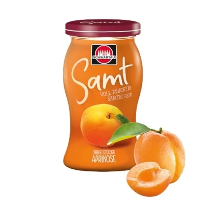 Abbildung von Schwartau Samt Aprikose, Fruchtaufstrich ohne Stücke &amp; Kerne, 270g