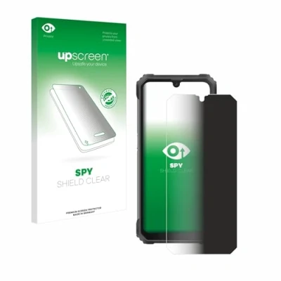 Abbildung von upscreen Anti Spy Blickschutzfolie für Blackview BV8800 Privacy Screen Displayschutz Folie [Sichtschutz, Blaulichtfilter]