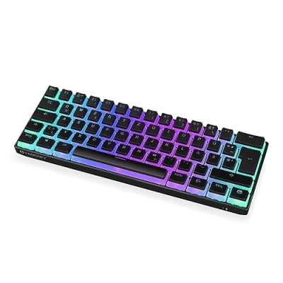 Abbildung von ENDORFY Thock Compact Wireless DE Kailh Box Black Pudding, Kompakte, Mechanische Switches Black, Keycaps aus PBT, Bluetooth und 2.4 GHz Wireless, Deutsches Layout QWERZ EY5D002