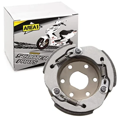 Abbildung von Area1 Motorroller Ersatz Kupplung 50ccm 107mm Kompatibel mit Aerox Jog Neos, Runner, NRG TPH Zip, ET2 ET4 Sprint, Speedfight 2 3 4 Jetforce, GY6 139QMA/QMB