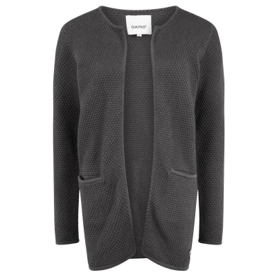 Abbildung von Oxmo Hilda Strickjacke, Damen, Größe: Large, Pewter