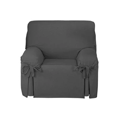Abbildung von Martina Home Sofabezug Lazos Turia 1 Quadratisch, anthrazit