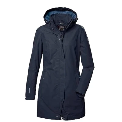 Abbildung von Killtec Regenjacke / wasserabweisende Jacke, Damen, Größe: 42, Dunkelnavy