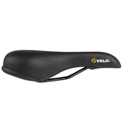 Abbildung von Velo Sattel Plush Deep Channel, black, 243 x 155 mm