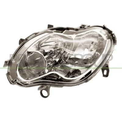 Abbildung von PRASCO ME3044904 Scheinwerfer links H1, H7 mit Stellmotor für LWR SMART: Fortwo I Cabrio, Cabrio