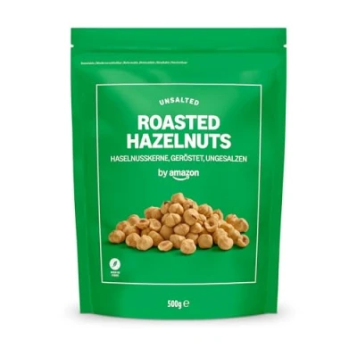 Abbildung von by Amazon Haselnusskerne, geröstet, ungesalzen, 500g