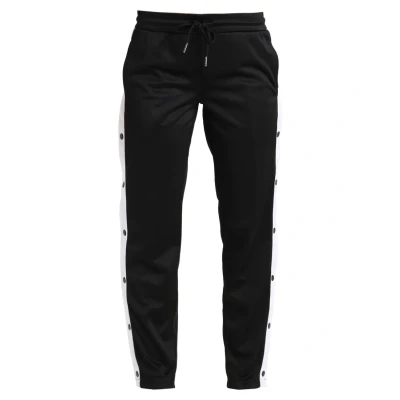 Abbildung von Urban Classics Curvy Ladies Button UP Track Pants Jogginghose, Damen, Größe: 3XL, Black