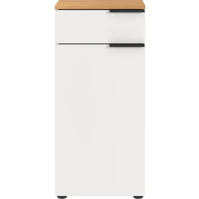 Abbildung von andas Unterschrank &quot;Majtum Schublade und Tür mit Soft Close Funktion&quot;, Höhe 85 cm, widerstandsfähige Oberfläche, Made in Germany