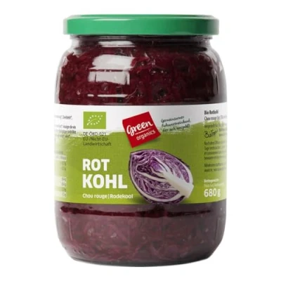Abbildung von Green Organics Rotkohl, 680g