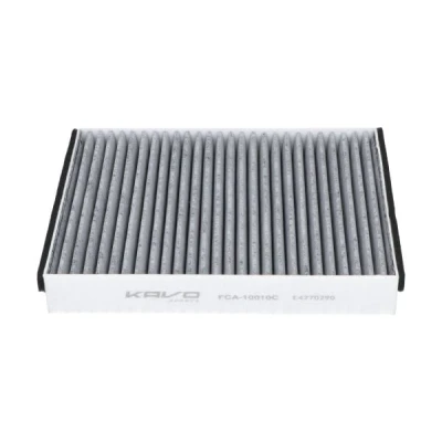 Abbildung von KAVO PARTS FCA 10010C Innenraumfilter Aktivkohlefilter 257mm 202mm 36mm FORD: FOCUS 3 Turnier, KUGA 2, 3, VOLVO: V40 Schrägheck