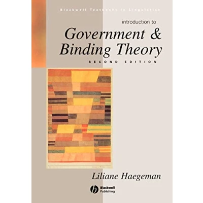 Abbildung von Introduction to Government &amp; Binding Theory (Blackwell Textbooks in Linguistics, 1)