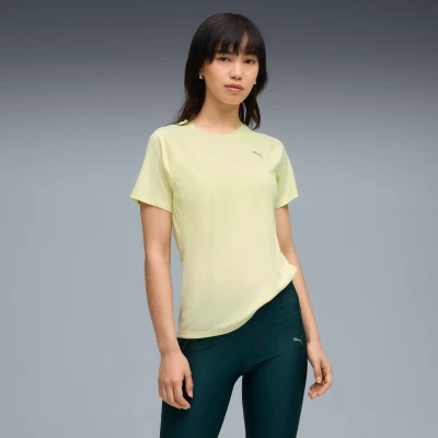 Abbildung von Puma VELOCITY Lauf T Shirt Damen Mit Plain Gold Moon Größe: 3XL
