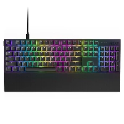 Abbildung von NZXT Function 2 2024 Optische Vollformat Gamingtastatur RGB beleuchtet 8K Abfragerate Lineare Opt. Switches Einstellbare Auslösung Hot Swap Gaming Keyboard Schwarz US (QWERTY)