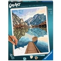 Abbildung von Ravensburger Malen nach Zahlen CreArt, Lake Views, Made in Europe, FSC® schützt Wald weltweit